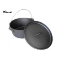 Amazon Cast Iron Camp Dutch Oven, 6 quart